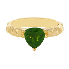 Russian Diopside Silver Ring