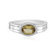 Yellow Beryl Silver Ring