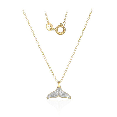 I3 (I) Diamond Silver Necklace (M de Luca)