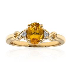 9K Golden Beryl Gold Ring