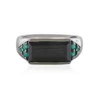 Black Spinel Silver Ring (KM by Juwelo)