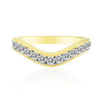 18K IF (D) Diamond Gold Ring