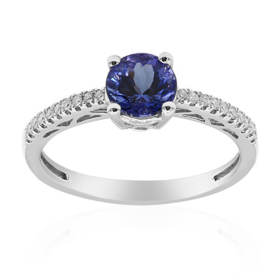 10K AAA Tanzanite Gold Ring