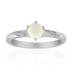 Welo Opal Silver Ring