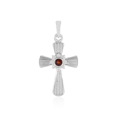 Mozambique Garnet Silver Pendant