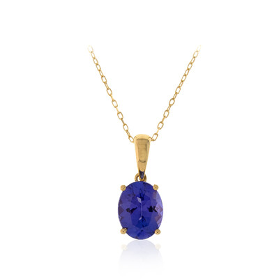 18K AAA Tanzanite Gold Necklace (CIRARI)