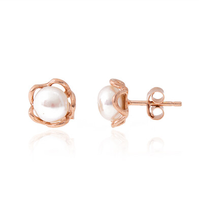 Freshwater pearl Silver Earrings (Joias do Paraíso)