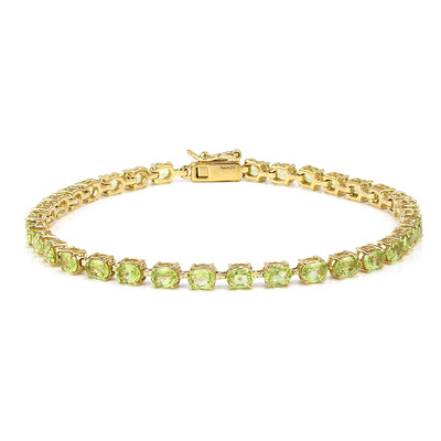 Peridot Silver Bracelet