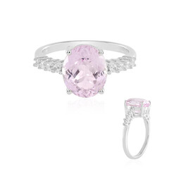 Kunzite Silver Ring