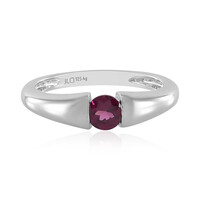 Rhodolite Silver Ring