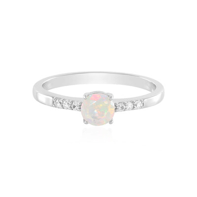 Welo Opal Silver Ring