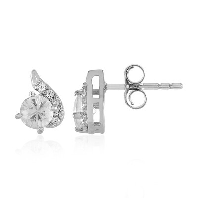 Zircon Silver Earrings