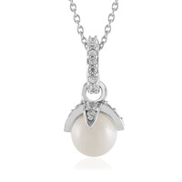 Cream Freshwater Pearl Silver Necklace