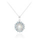 Welo Opal Silver Necklace