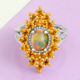 Welo Opal Silver Ring (Dallas Prince Designs)