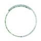 Brazilian Emerald Steel Choker (Riya)