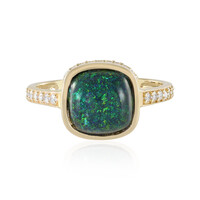 14K Andamooka matrix opal Gold Ring (AMAYANI)