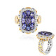 Tanzanite Silver Ring (Gems en Vogue)