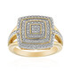 I3 (I) Diamond Silver Ring