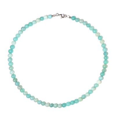 Amazonite Silver Necklace