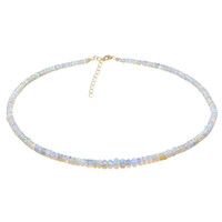 Welo Opal Silver Necklace