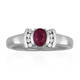 Kenyan Ruby Silver Ring