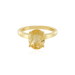 Citrine Silver Ring