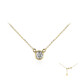 18K SI1 (G) Diamond Gold Necklace (Annette)