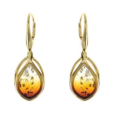 Baltic Amber Silver Earrings (dagen)