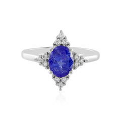 Tanzanite Silver Ring