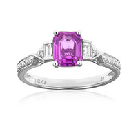 18K Pink Sapphire Gold Ring (CIRARI)