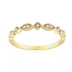 14K SI2 (H) Diamond Gold Ring (CIRARI)