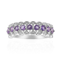 Amethyst Silver Ring