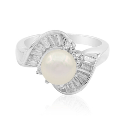 Freshwater pearl Silver Ring