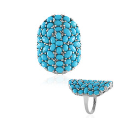 Sleeping Beauty Turquoise Silver Ring (Faszination Türkis)