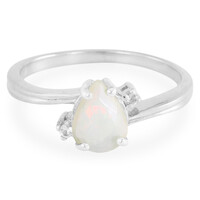 Welo Opal Silver Ring