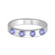 Tanzanite Silver Ring