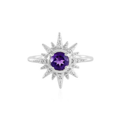 Amethyst Silver Ring