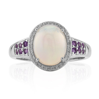 Welo Opal Silver Ring