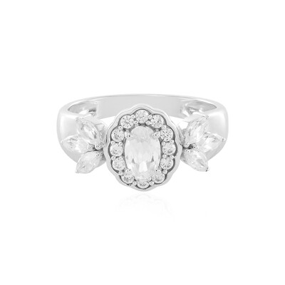 Zircon Silver Ring