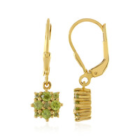 Sphene Silver Earrings