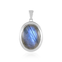 Labradorite Silver Pendant