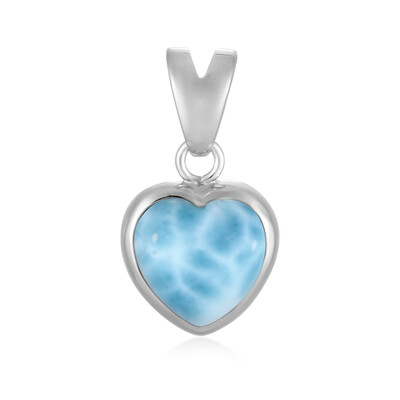 Larimar Silver Pendant