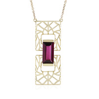 9K Rhodolite Gold Necklace (Ornaments by de Melo)