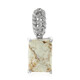 Magnesite Silver Pendant