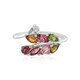 Fancy Tourmaline Silver Ring