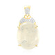 9K Mutuca Rutile Quartz Gold Pendant