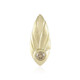 9K I2 Champagne Diamond Gold Pendant (de Melo)