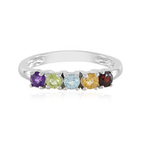 Zambian Amethyst Silver Ring