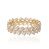 9K Zircon Gold Ring (de Melo)